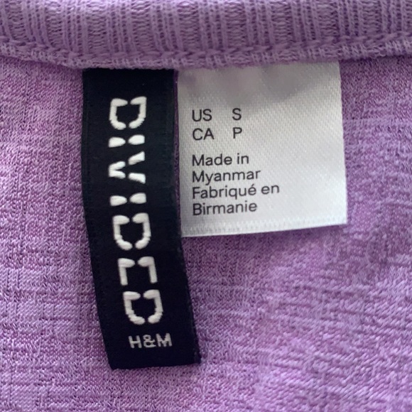 Purple Tie top - Picture 4 of 4